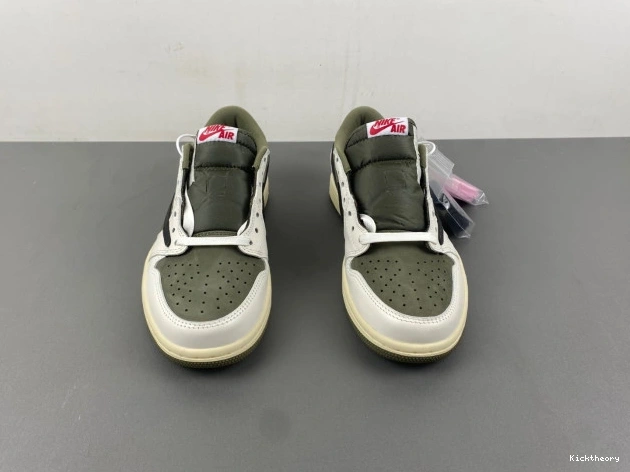 Kick Theory DM7866-200 OLIVE SCOTT X LOW TRAVIS JORDAN AIR 1 OG MEDIUM 0704